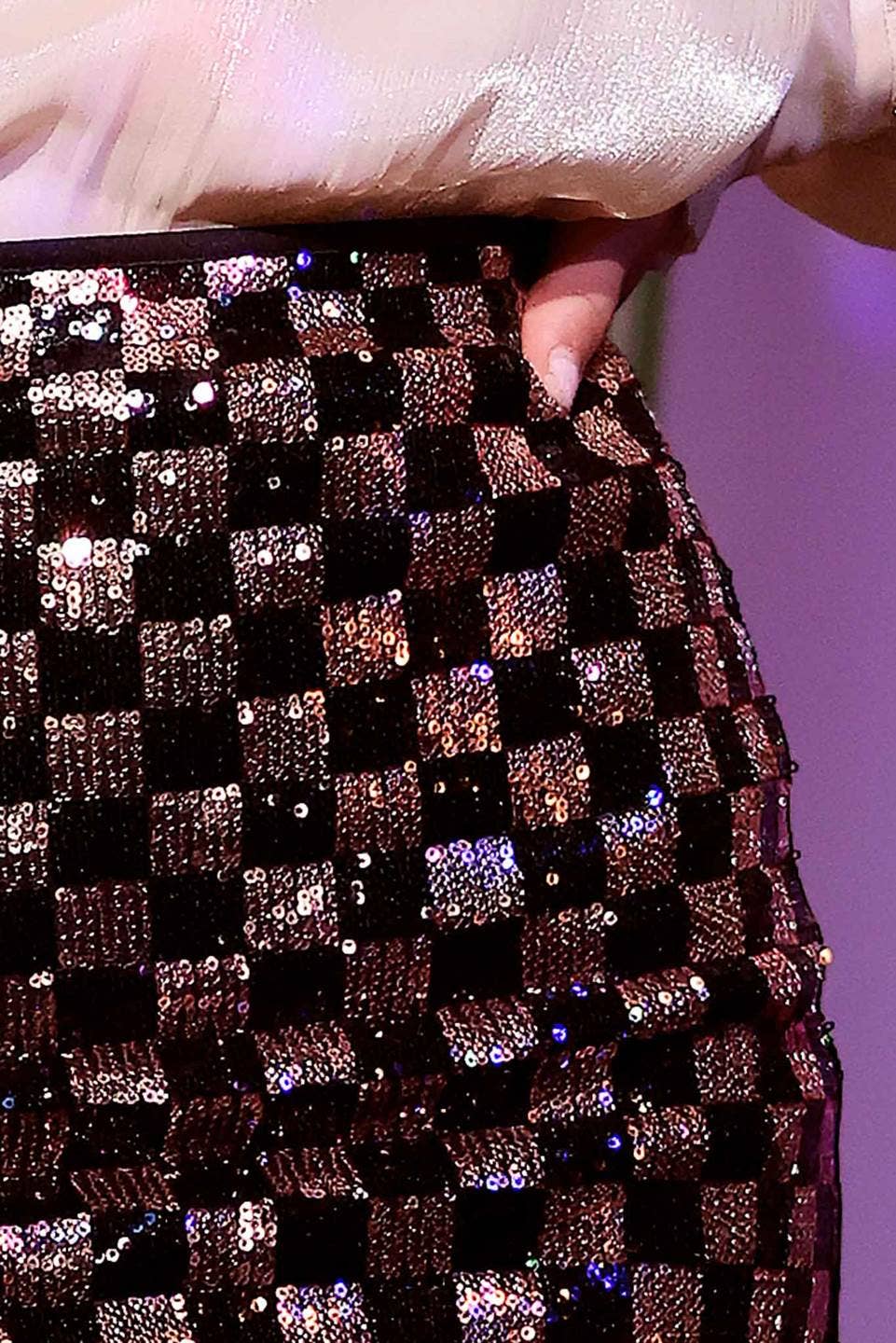 Sequin Mini Skirt